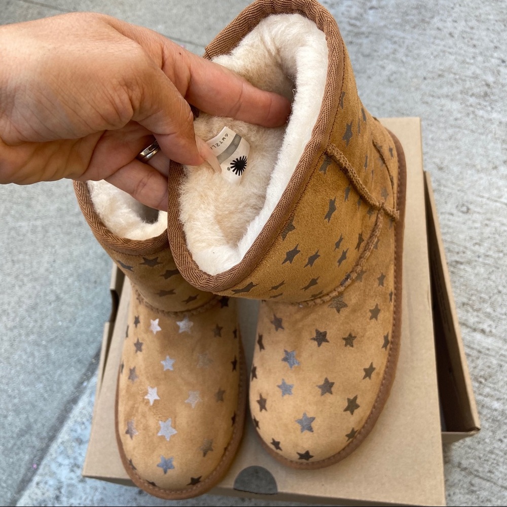 UGG AUTHENTIC KIDS STAR BOOTS Sz 3,4 new - Picture 7 of 13